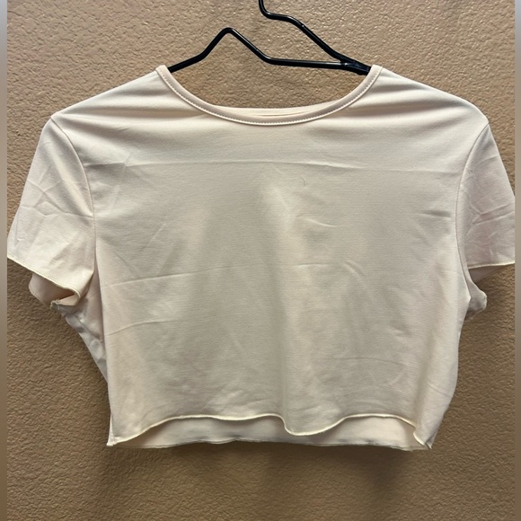 SHEIN Comfortable Mini Cream Skirt Set, size XL, NWOT - Picture 2 of 3